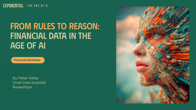 From Rules to Reason: Financial Data in the Age of AI